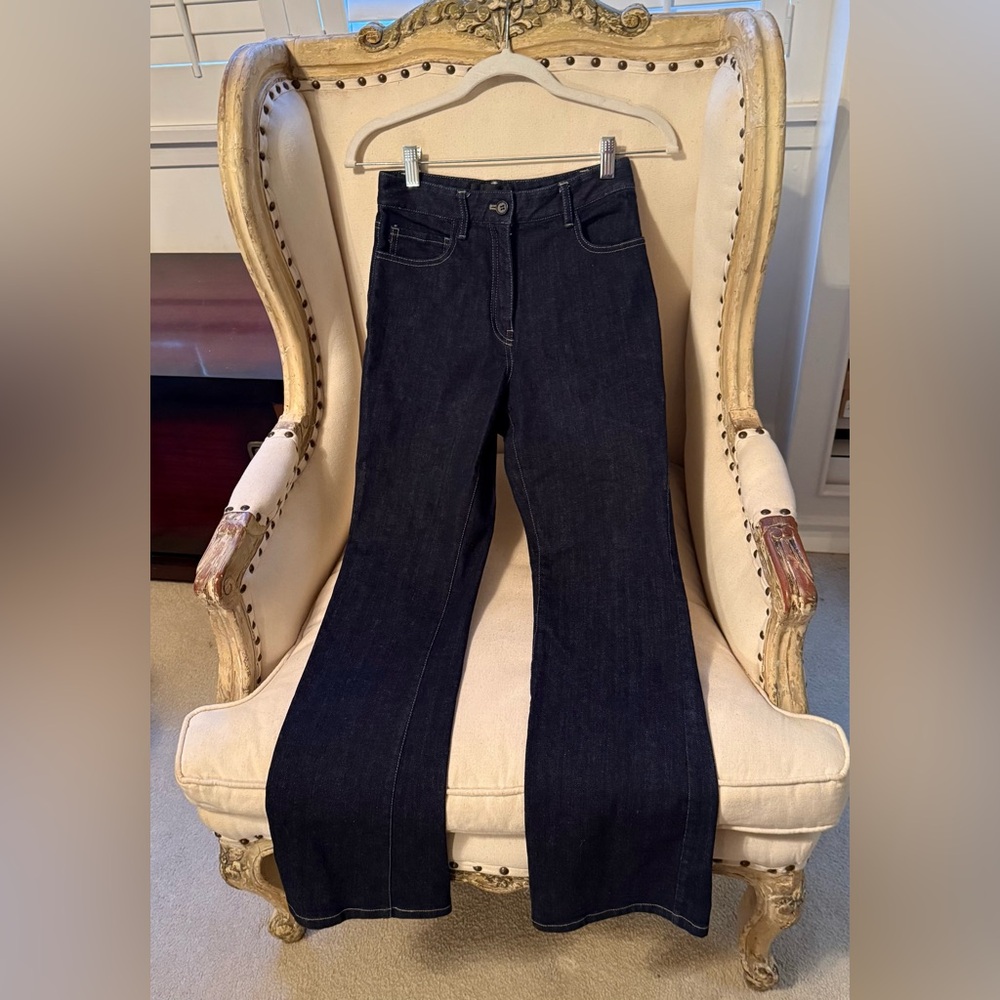 Nili Lotan bootcut stretchy jeans